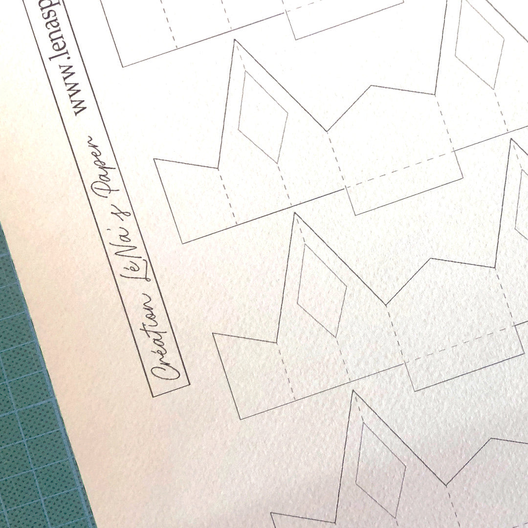 Le Chalet de HEIDI-Tuto Cartonnage à télécharger Lena's Paper