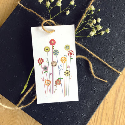 5 Etiquettes cadeaux différentes - Le Pouvoir des Fleurs Lena's Paper