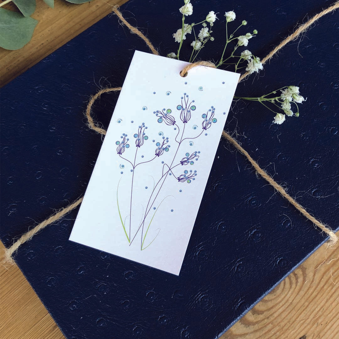 5 Etiquettes cadeaux différentes - Le Pouvoir des Fleurs Lena's Paper