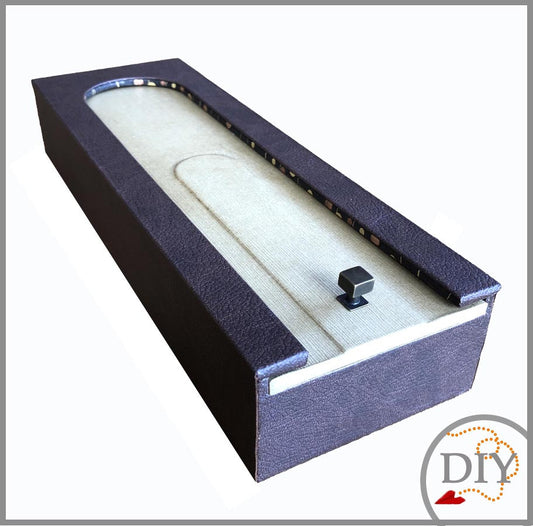 Le Plumier Coulissant de Colette -Tuto Cartonnage à télécharger (Copie) Lena's Paper