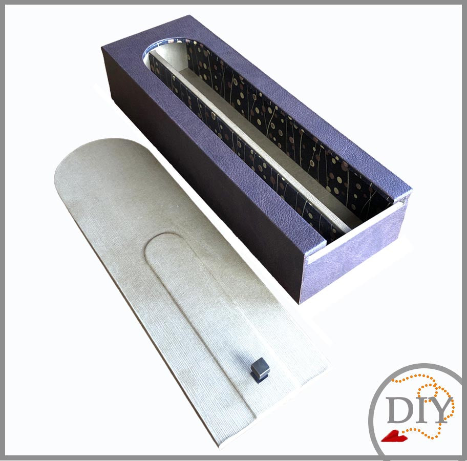 Le Plumier Coulissant de Colette -Tuto Cartonnage à télécharger (Copie) Lena's Paper