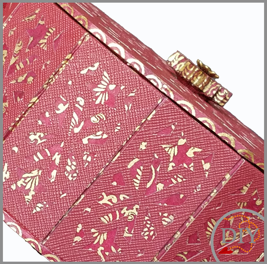 La Boite ALICIA -Tuto Cartonnage à télécharger (Copie) Lena's Paper