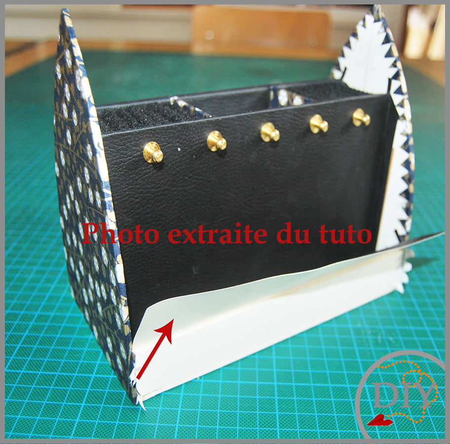 La Boite COVEN-Tuto Cartonnage à télécharger Lena's Paper