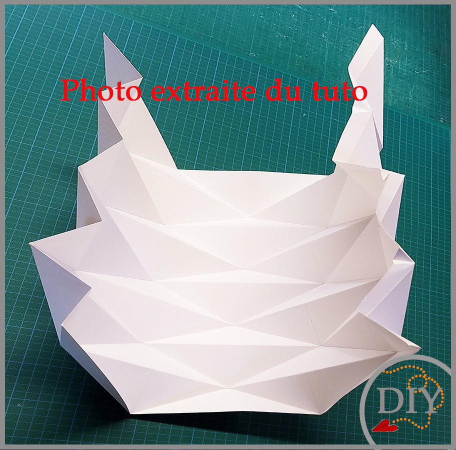 La Lampe BRUCEL -Tuto Cartonnage à télécharger (Copie) Lena's Paper