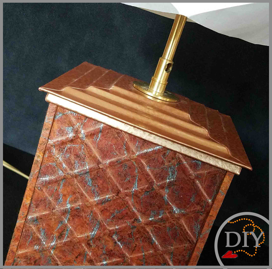 La Lampe BRUCEL -Tuto Cartonnage à télécharger (Copie) Lena's Paper