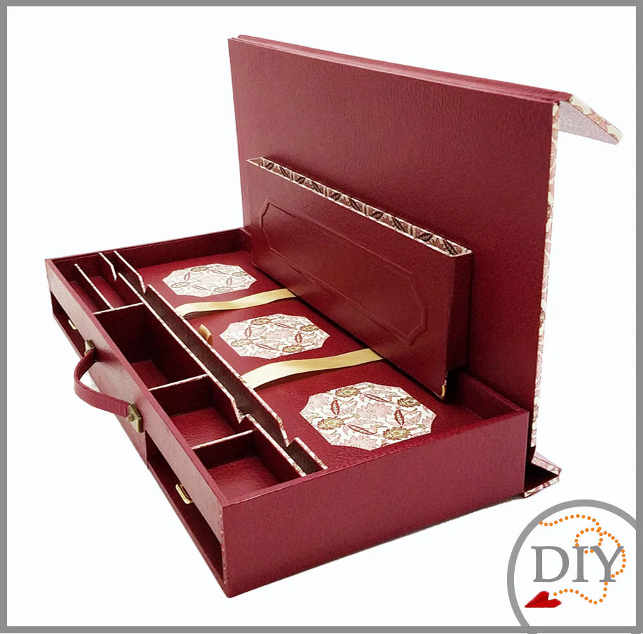 La Valise Essentielle -Tuto Cartonnage à télécharger Lena's Paper