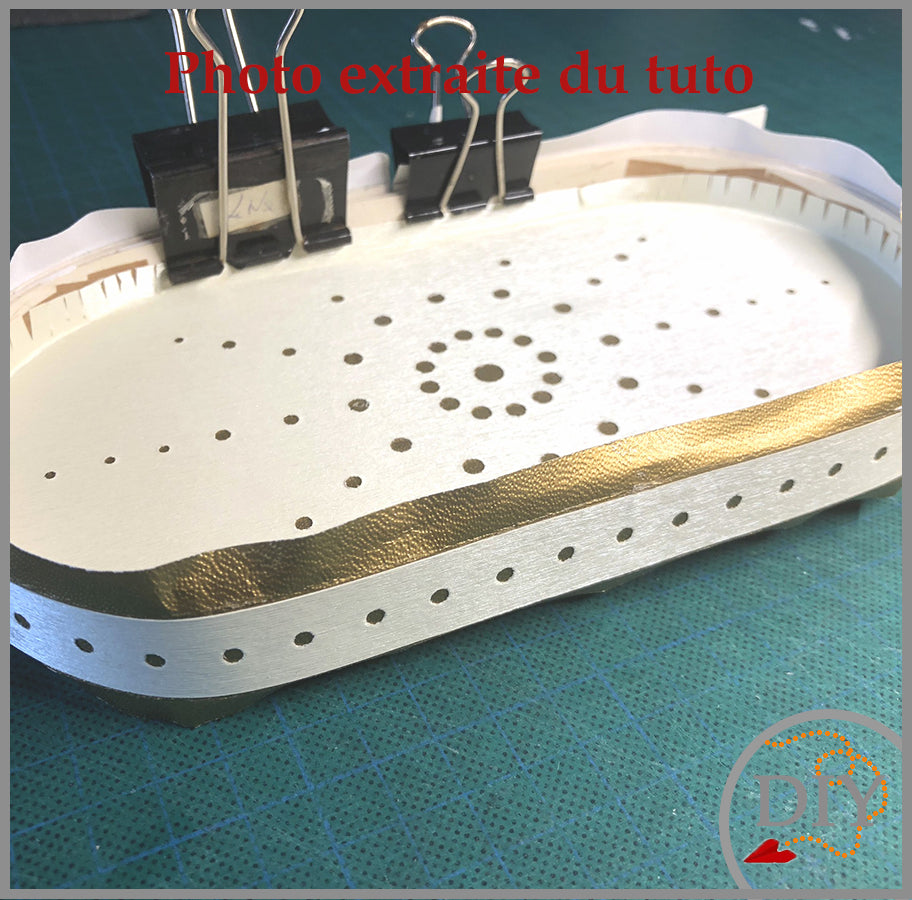 L'Ecrin des 2 Joséphine - Tuto Cartonnage à télécharger Lena's Paper