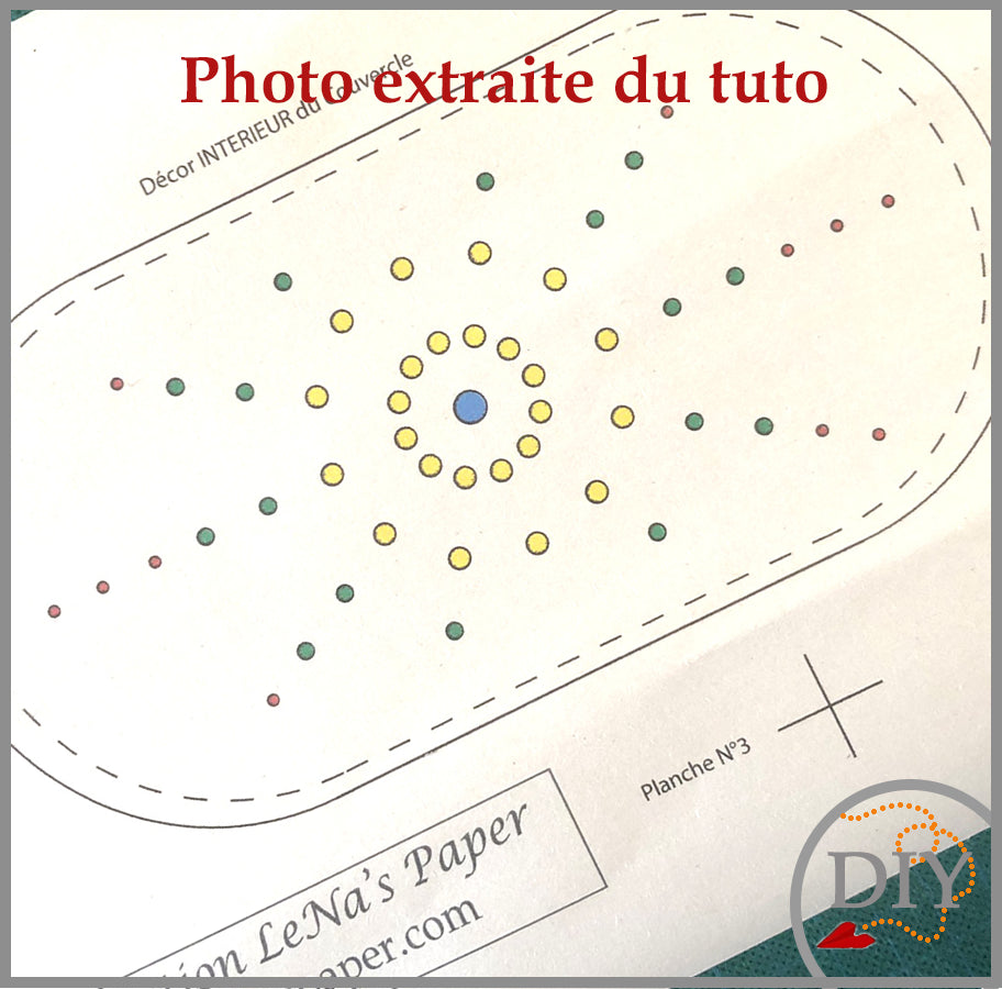 L'Ecrin des 2 Joséphine - Tuto Cartonnage à télécharger Lena's Paper