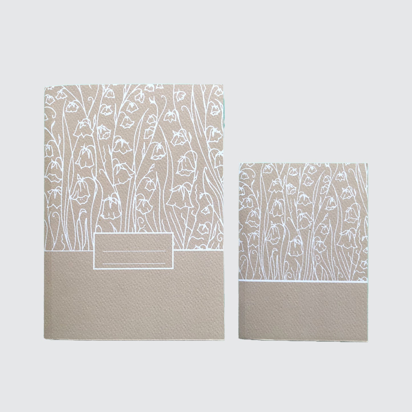 Set de 2 Carnets A5 + A6 LILY - jolie papeterie fleurie Lena's Paper