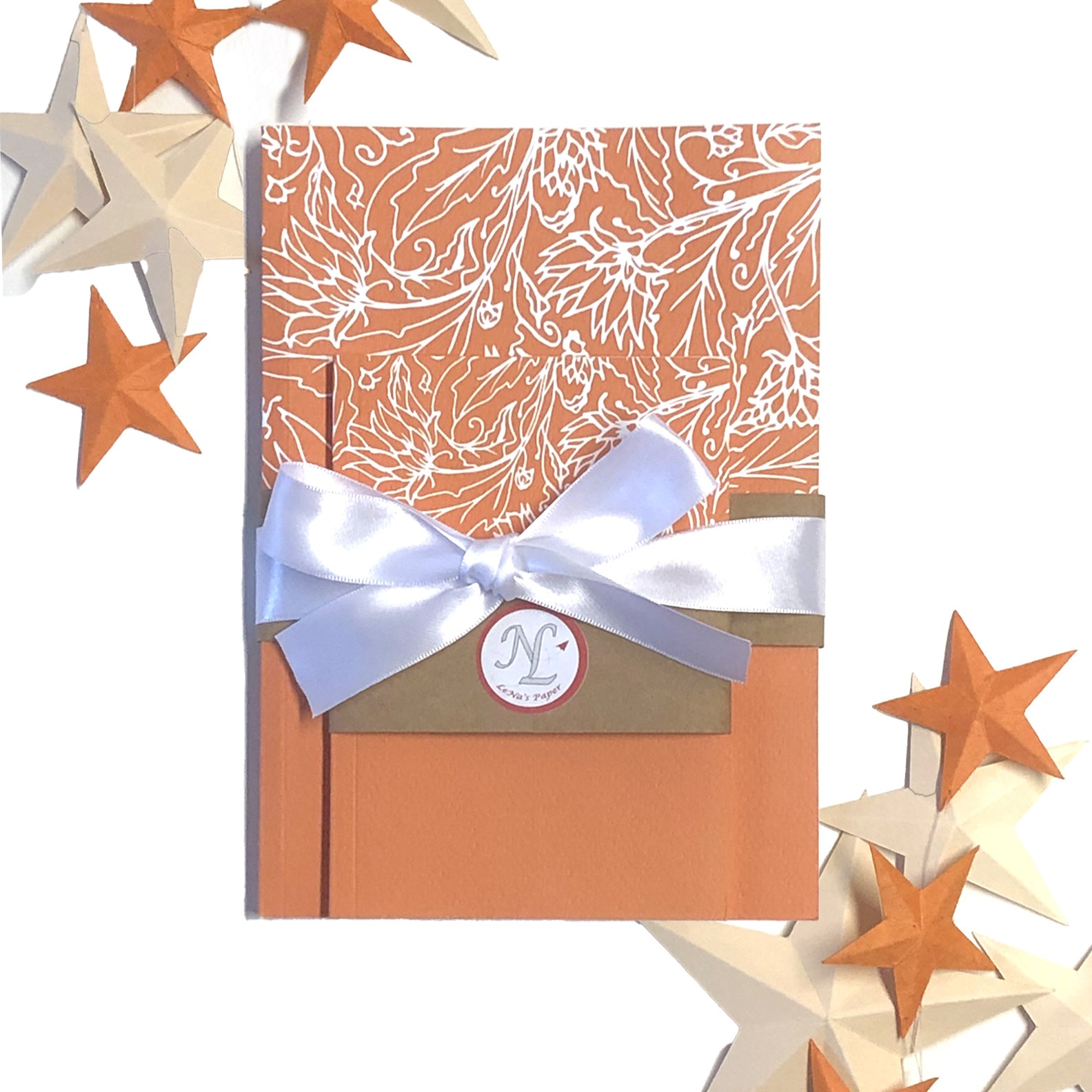 Set de 2 Carnets A5 + A6 MAGUY - jolie papeterie fleurie Lena's Paper