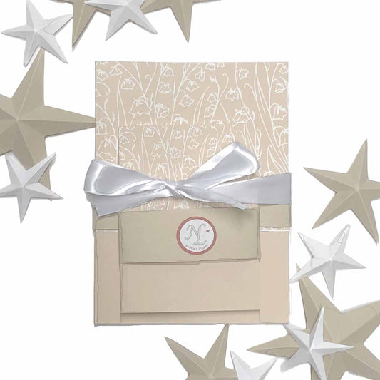 Set de 2 Carnets A5 + A6 LILY - jolie papeterie fleurie Lena's Paper