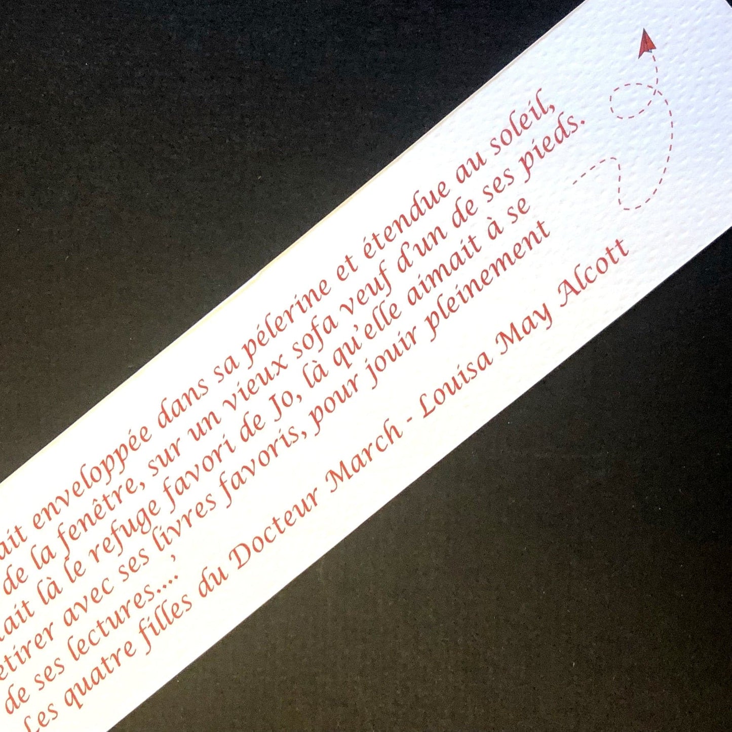 Marque Page ROSY signet Lena's Paper