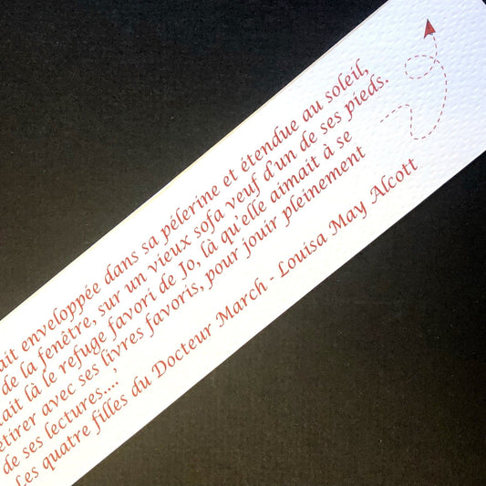 Marque Page ROSY signet Lena's Paper