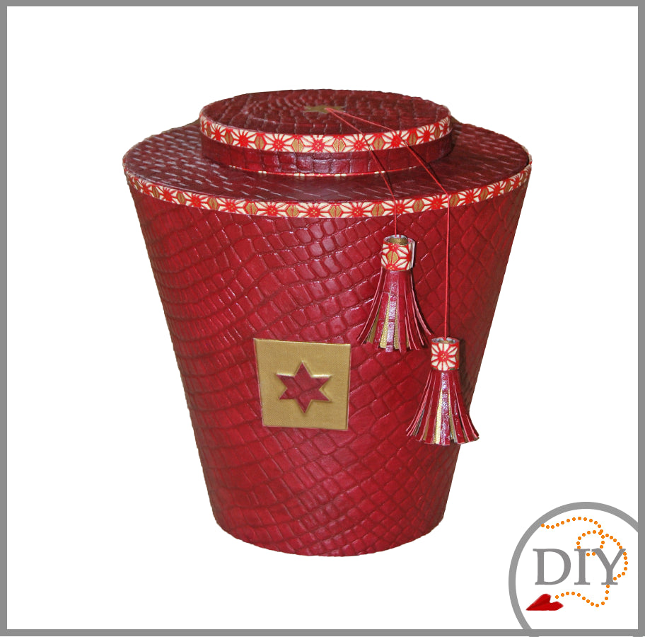 Les Boites Coniques Inversées - Livre de Cartonnage niveau Expert Lena's Paper