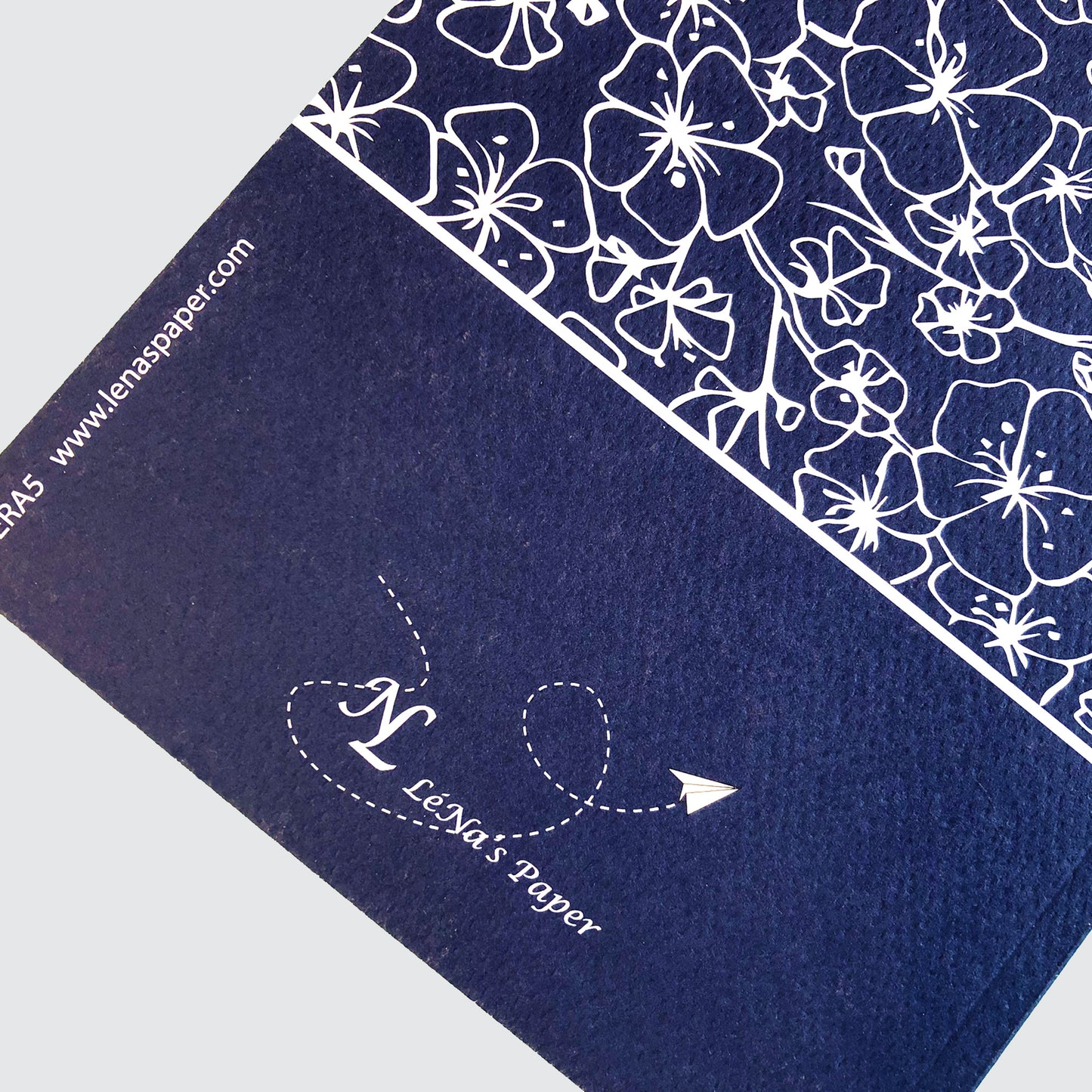 Set de 2 Carnets A5 A6 CERISIER du Japon- jolie papeterie fleurie Lena's Paper