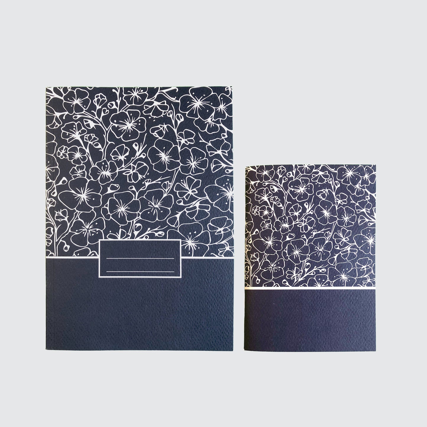 Set de 2 Carnets A5 A6 CERISIER du Japon- jolie papeterie fleurie Lena's Paper