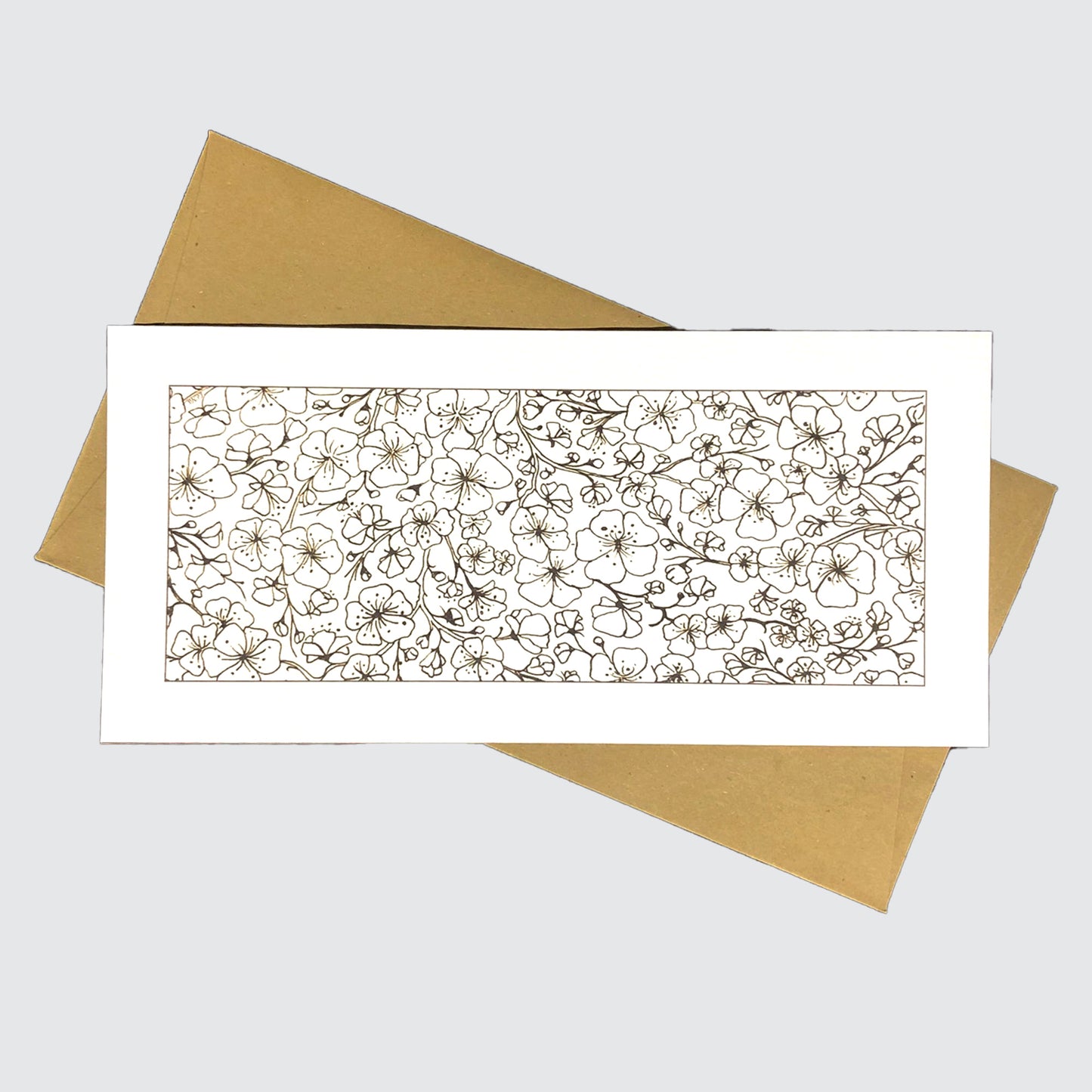 Box papeterie CERISIER du JAPON-10 articles de papeterie-coffret Lena's Paper