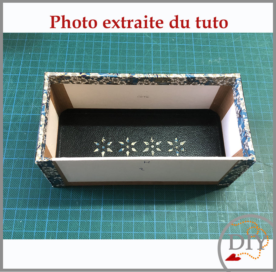 Le Ballotin de Simone -Tuto Cartonnage à télécharger Lena's Paper