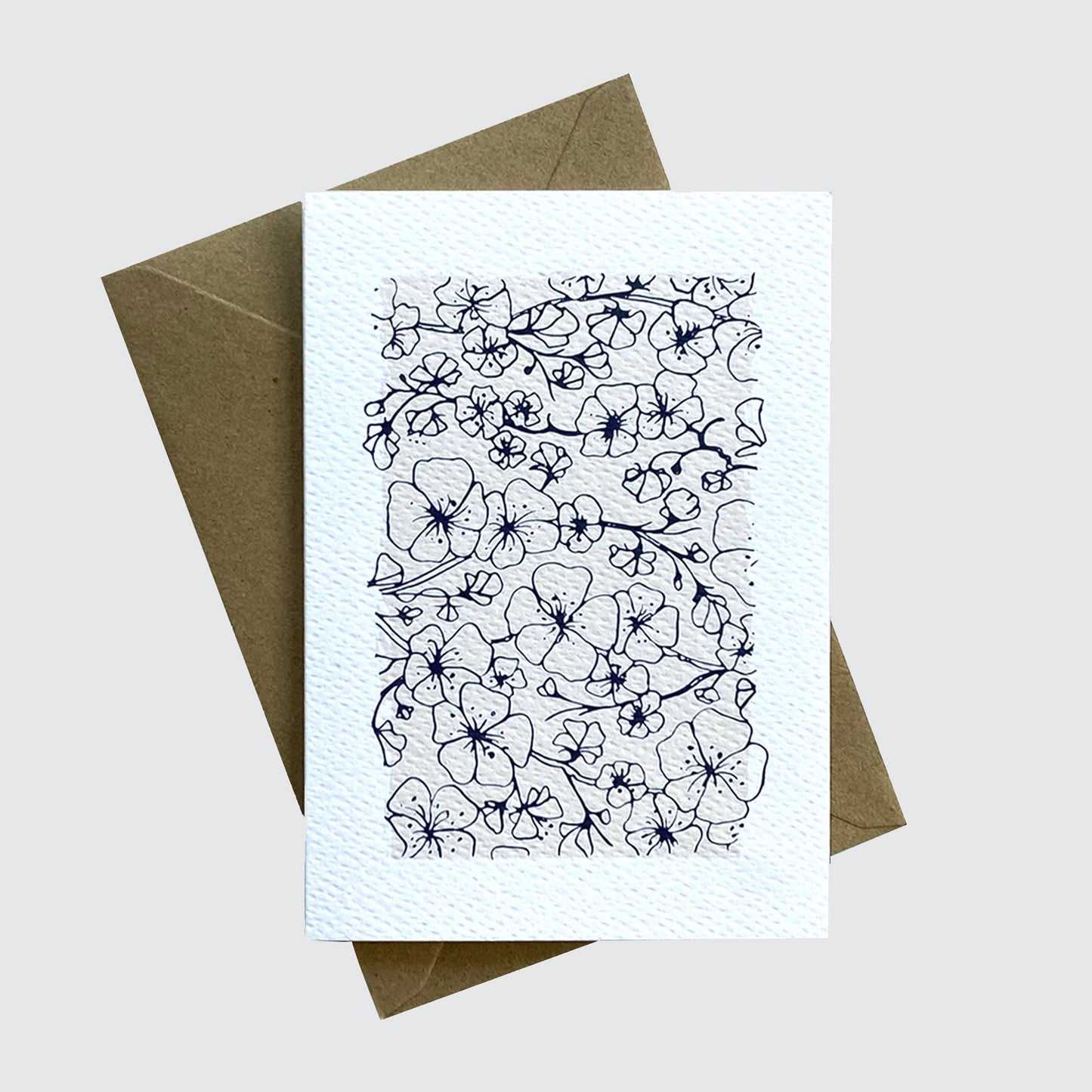 Coffret de 5 Cartes doubles différentes+enveloppe Lena's Paper