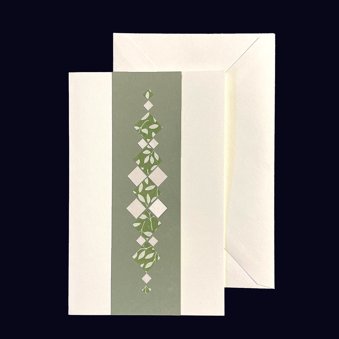 Carte double , création Papier Unique- Collection MOZE Lena's Paper