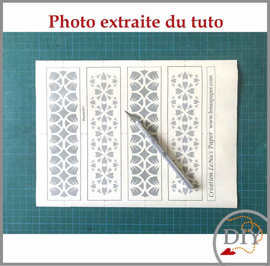 Coffret marque-pages d'Odilette -Tuto Cartonnage à télécharger Lena's Paper