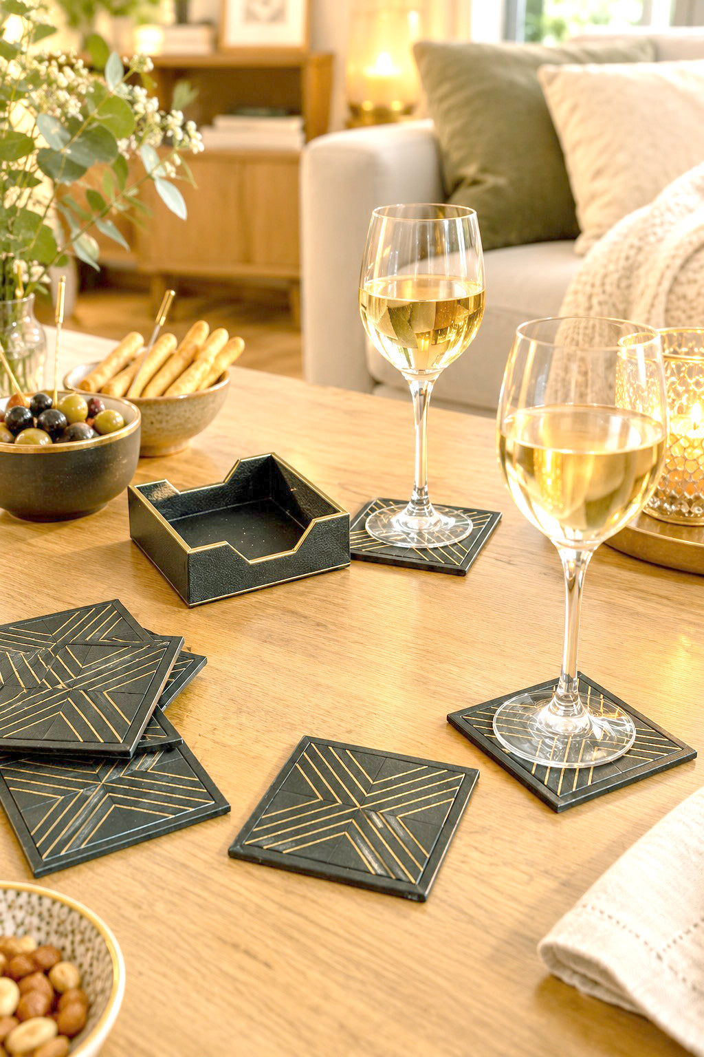 Les Sous-Verre d'Hildegarde -Tuto Cartonnage à télécharger (Copie) Lena's Paper
