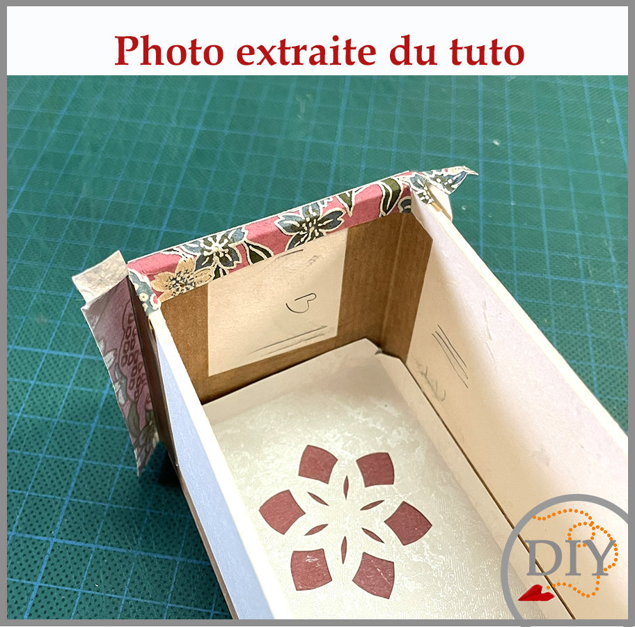 Le Lady Memory -Tuto Cartonnage à télécharger Lena's Paper