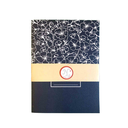 Carnet ligné A5 CERISIER du JAPON - Notebook inspiration papeterie japonaise Lena's Paper