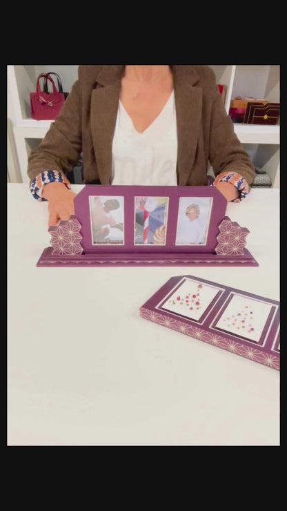 Le Porte Photos CAVROY-Tuto Cartonnage à télécharger