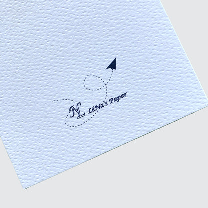 Carte fleurie Maguy + enveloppe - papeterie Lena's Paper