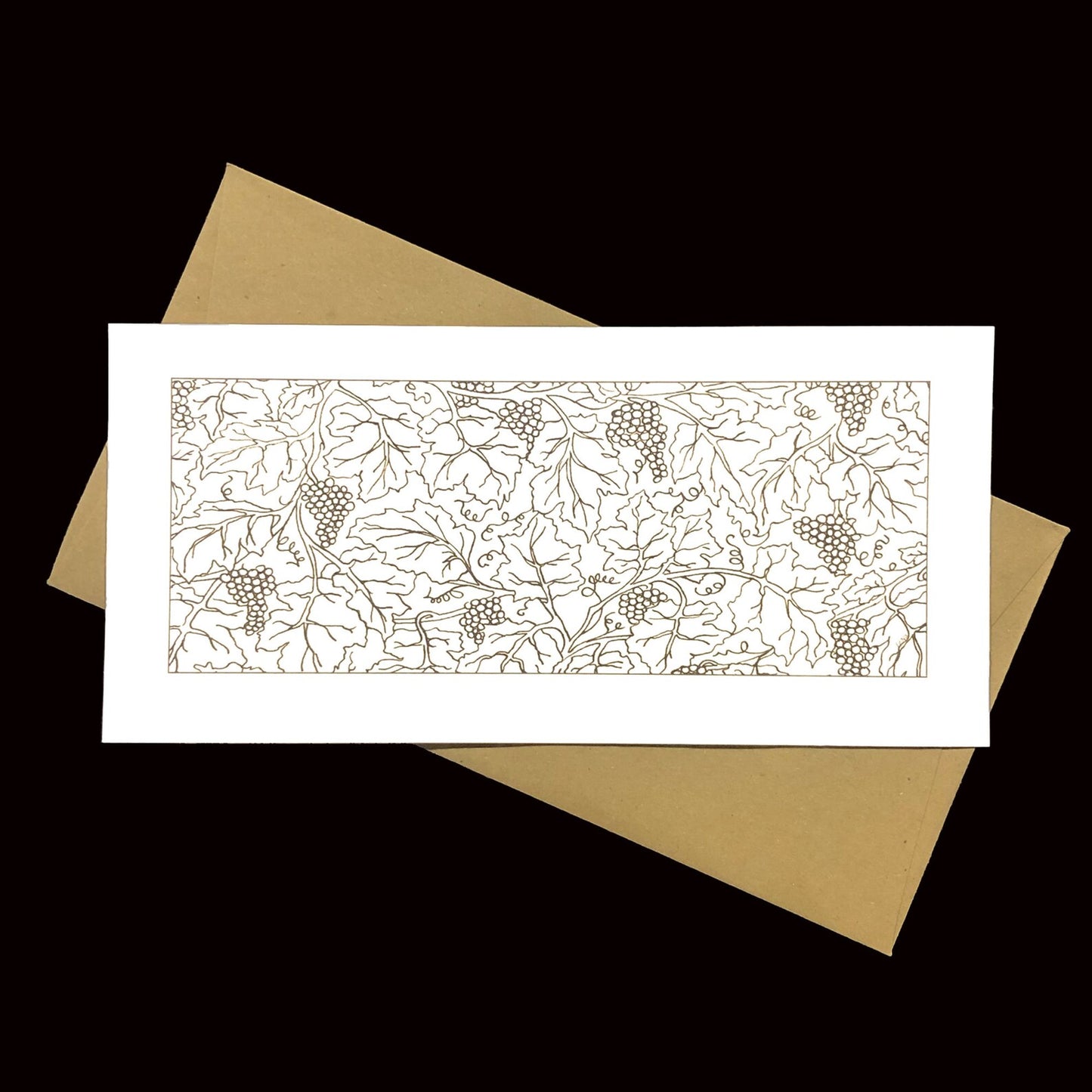 Carte Simple + enveloppe Collection Dionys Lena's Paper