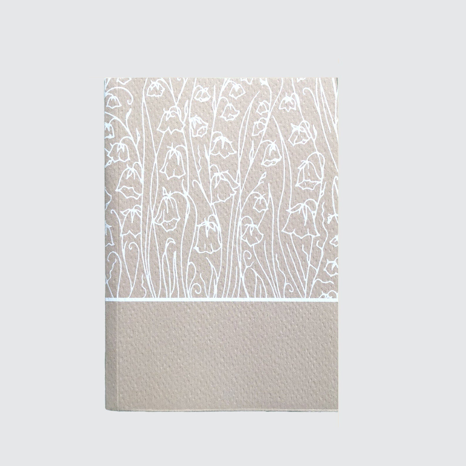Carnet A6 LILY, fleuri - carnet de voyage 48 pages blanches Lena's Paper