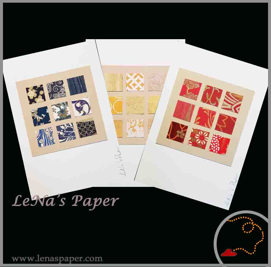 Carte Rubic Création Papier UNIQUE Lena's Paper